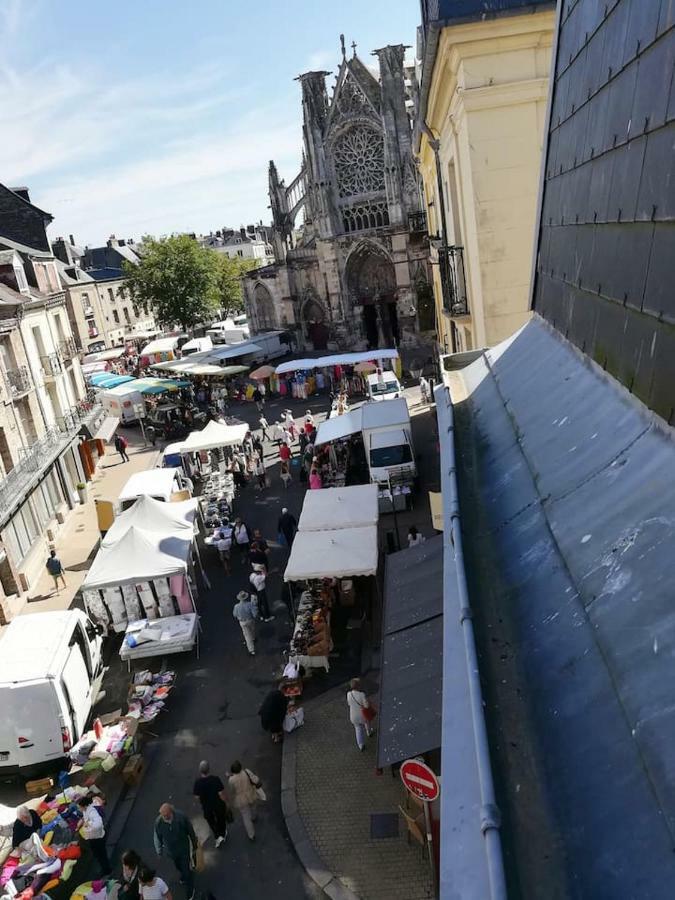 Bienvenue Sous Les Toits De Dieppe *** Hypercentre Bagian luar foto